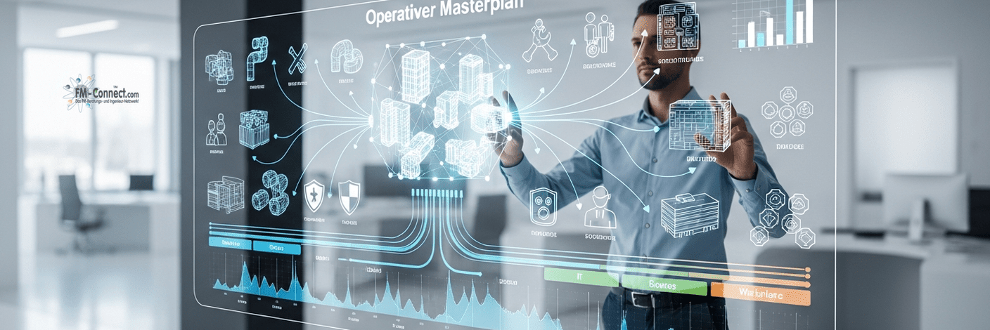 Operativer Masterplan für strukturierte Steuerung betrieblicher Maßnahmen und Prozesse