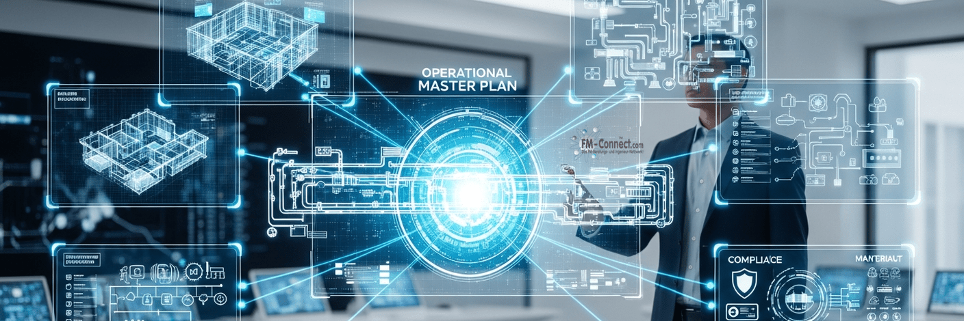 Masterplan-Arten für strategische und operative Unternehmensplanung im Facility Management